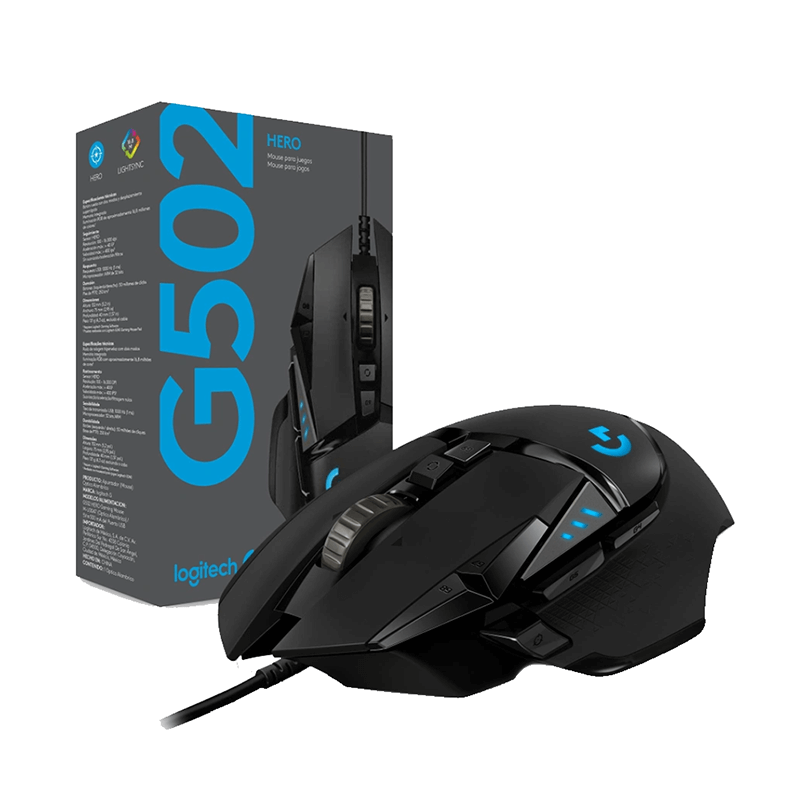 Chuột Logitech G502 Hero với RGB