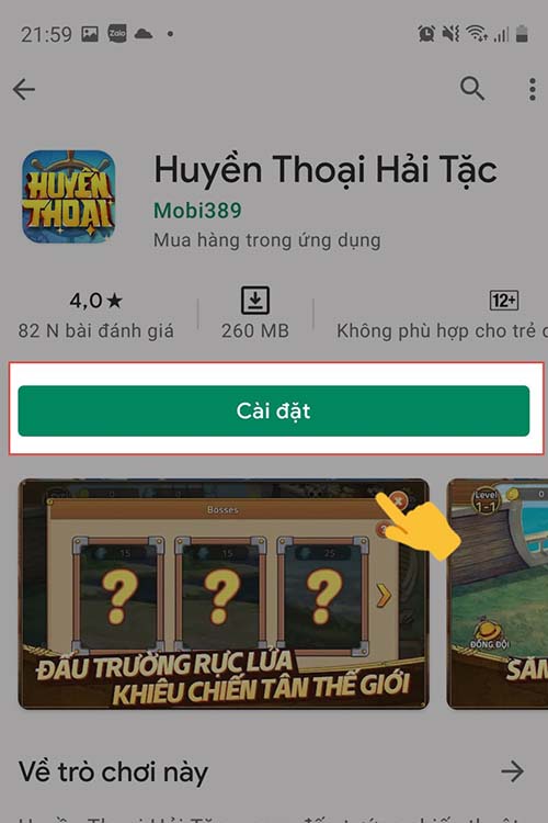 TNC Store - Tải game Huyền Thoại Hải Tặc cho PC