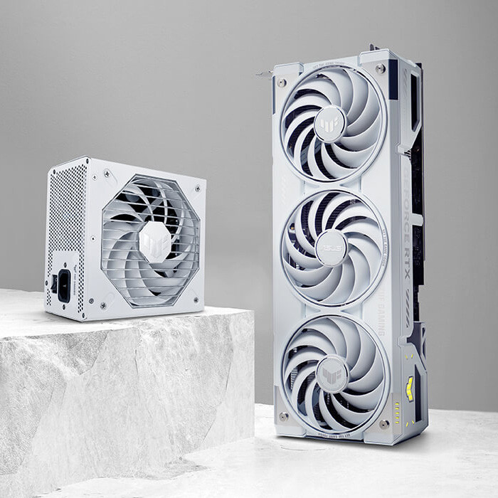 TNC Store Card Màn Hình Asus TUF Gaming GeForce RTX 5070 Ti 16GB GDDR7 White OC Edition