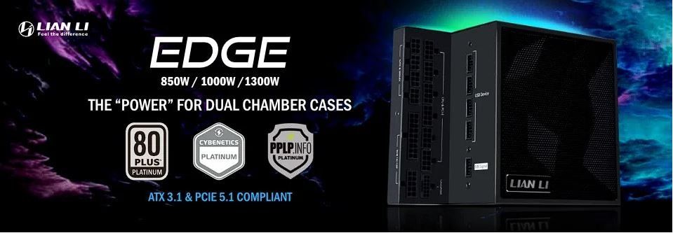 TNC Store Nguồn Lian Li Edge 1000W Black