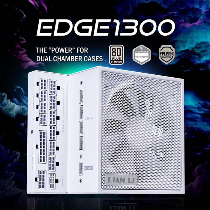 TNC Store Nguồn Lian Li Edge 1300W White