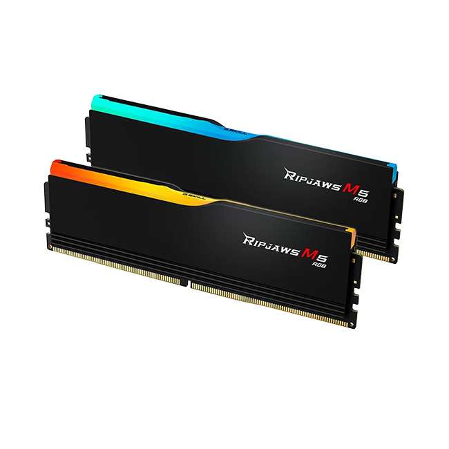 TNC Store RAM G.Skill Ripjaws M5 RGB Black 32GB DDR5 5200Mhz F5-5200J4040A16GX2-RM5RK