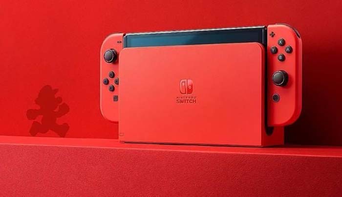 TNC Store Máy Chơi Game Nintendo Switch Oled Mario Red Edition