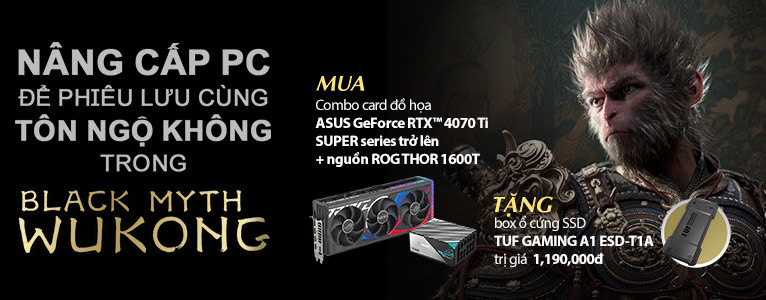 Nâng Cấp PC Để Phiêu Lưu Cùng Tôn Ngộ Không Trong Black Myth Wukong 