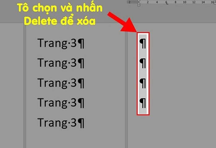 TNC Store Cách Xóa Trang Thừa Trong Word