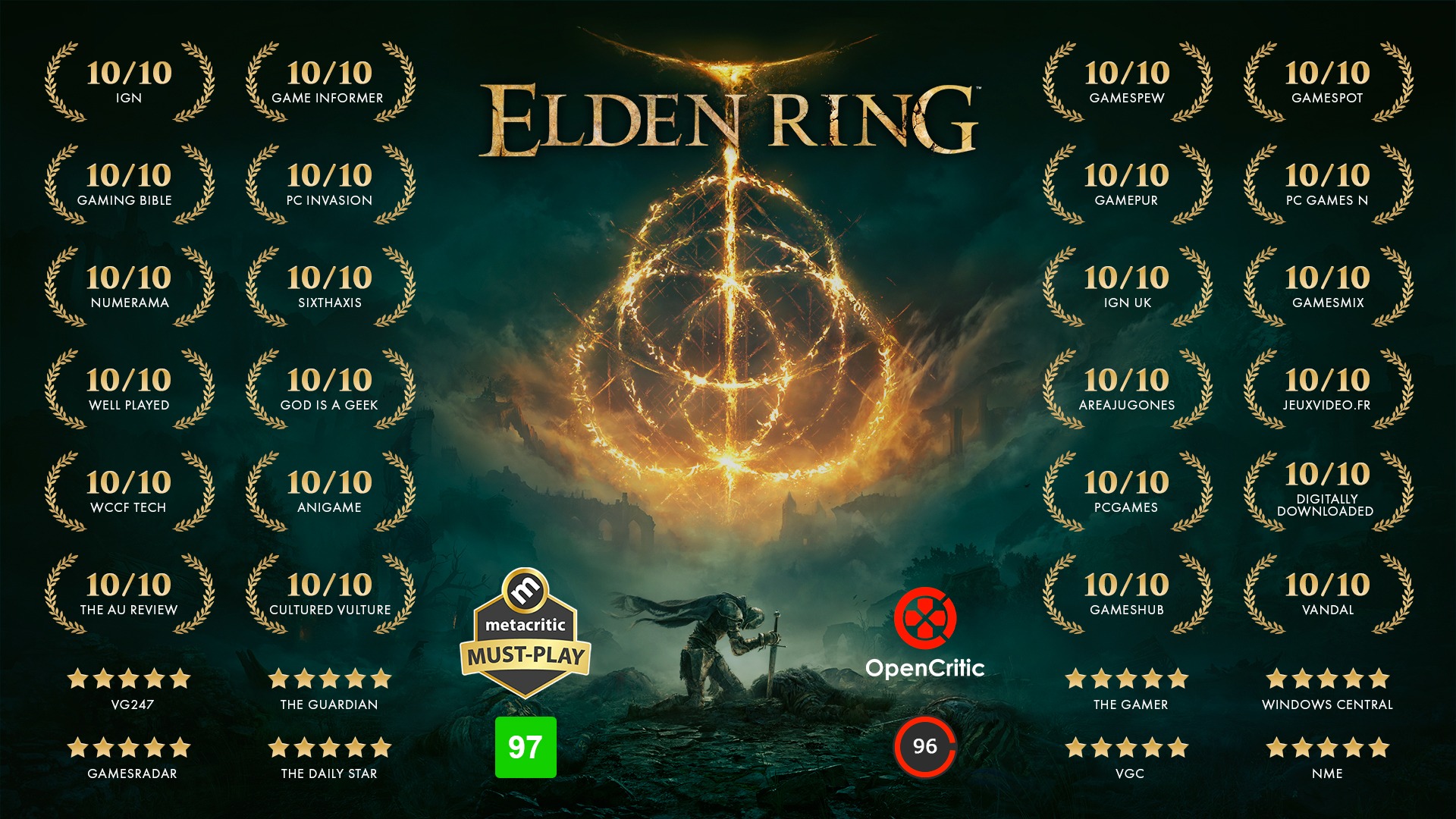 TNC Store Đĩa Game PS5 - Elden Ring Shadow of the Erdtree - EU