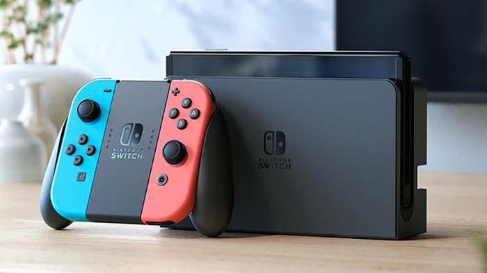 TNC Store Máy Chơi Game Nintendo Switch Oled Neon Red Blue V2