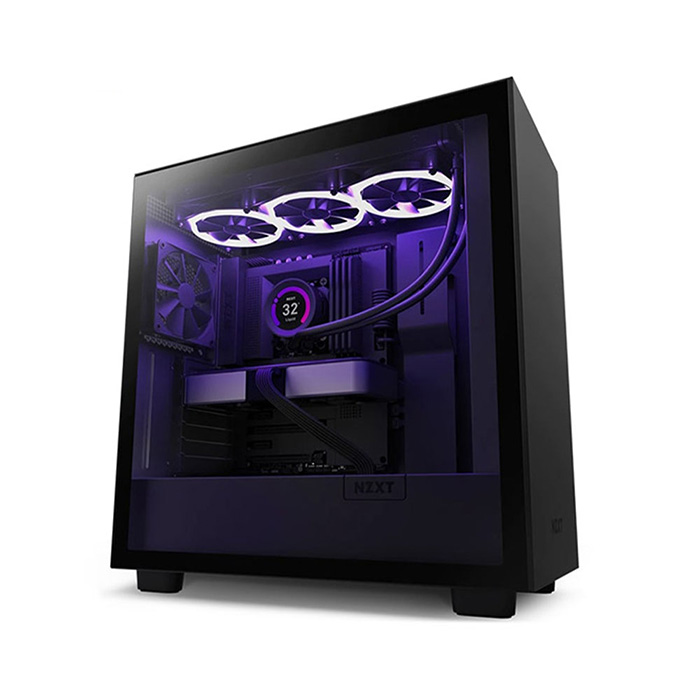 TNC Store Vỏ Case NZXT H7 Black (CM H71BB 01)