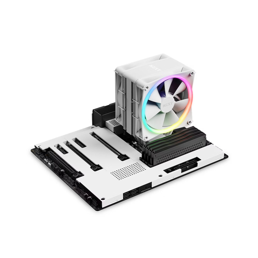 TNC Store Tản Nhiệt CPU NZXT T120 RGB White - RC-TR120-W1