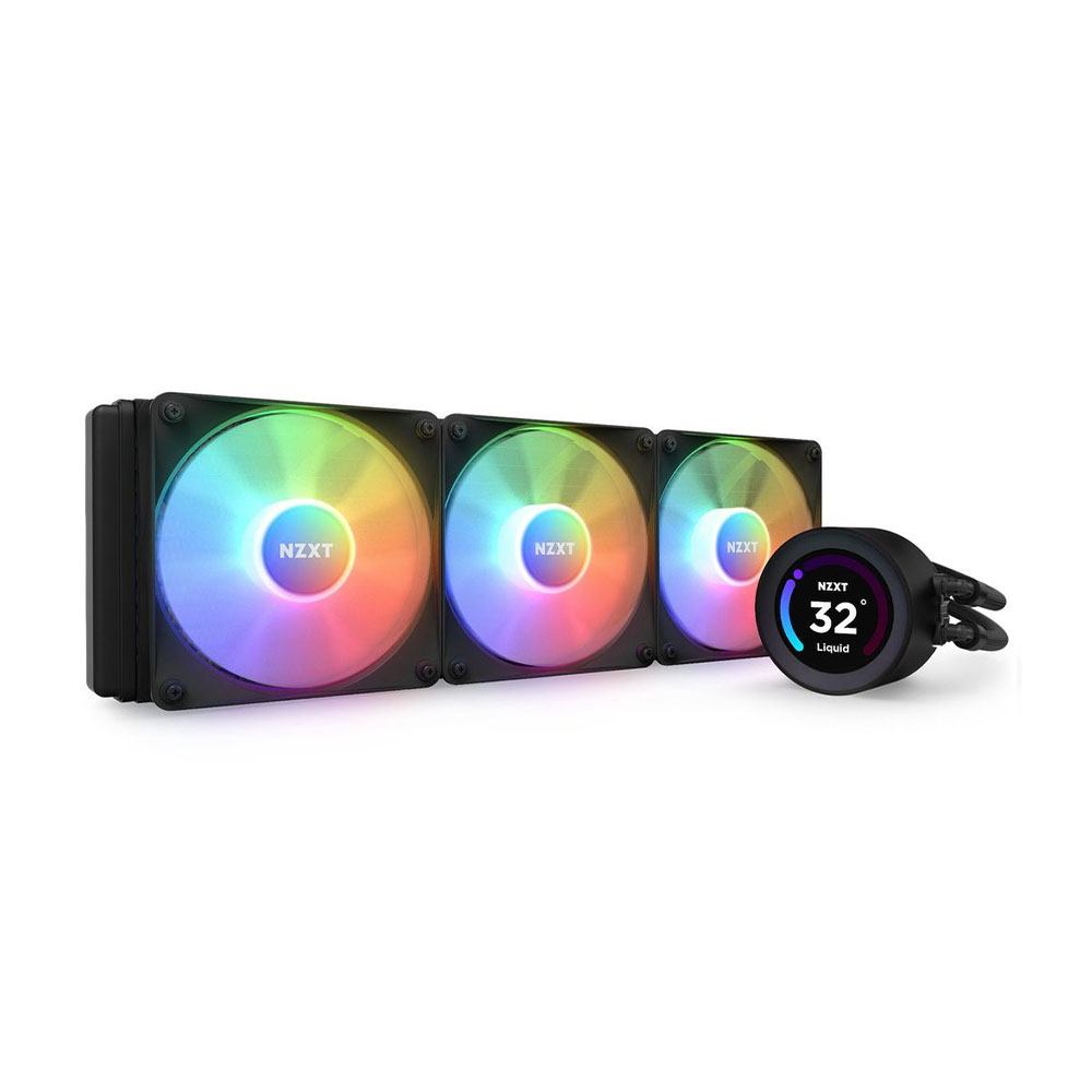 TNC Store Tản Nhiệt Nước AIO NZXT Kraken Elite 360 RGB Black 