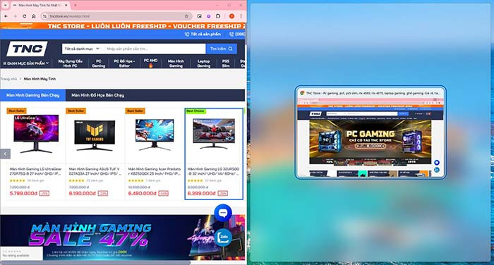 TNC Store Cách Chia Màn Hình Máy Tính Làm 2