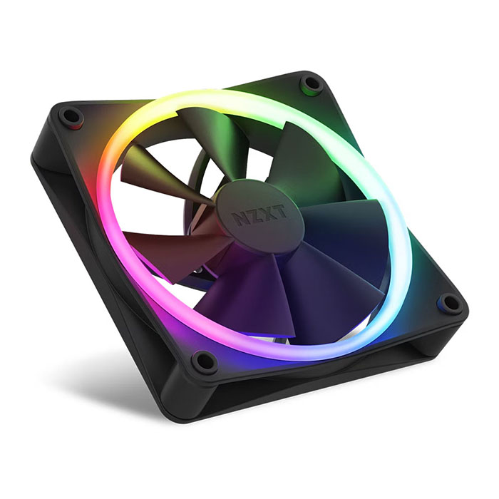 TNC Store Quạt Tản Nhiệt NZXT F120RGB Triple Black