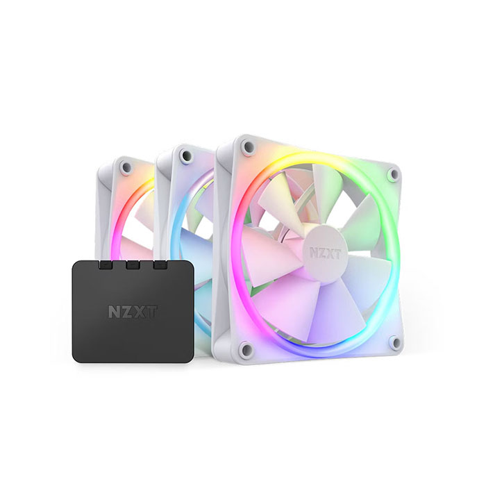 TNC Store Quạt Tản Nhiệt NZXT F120RGB Triple White