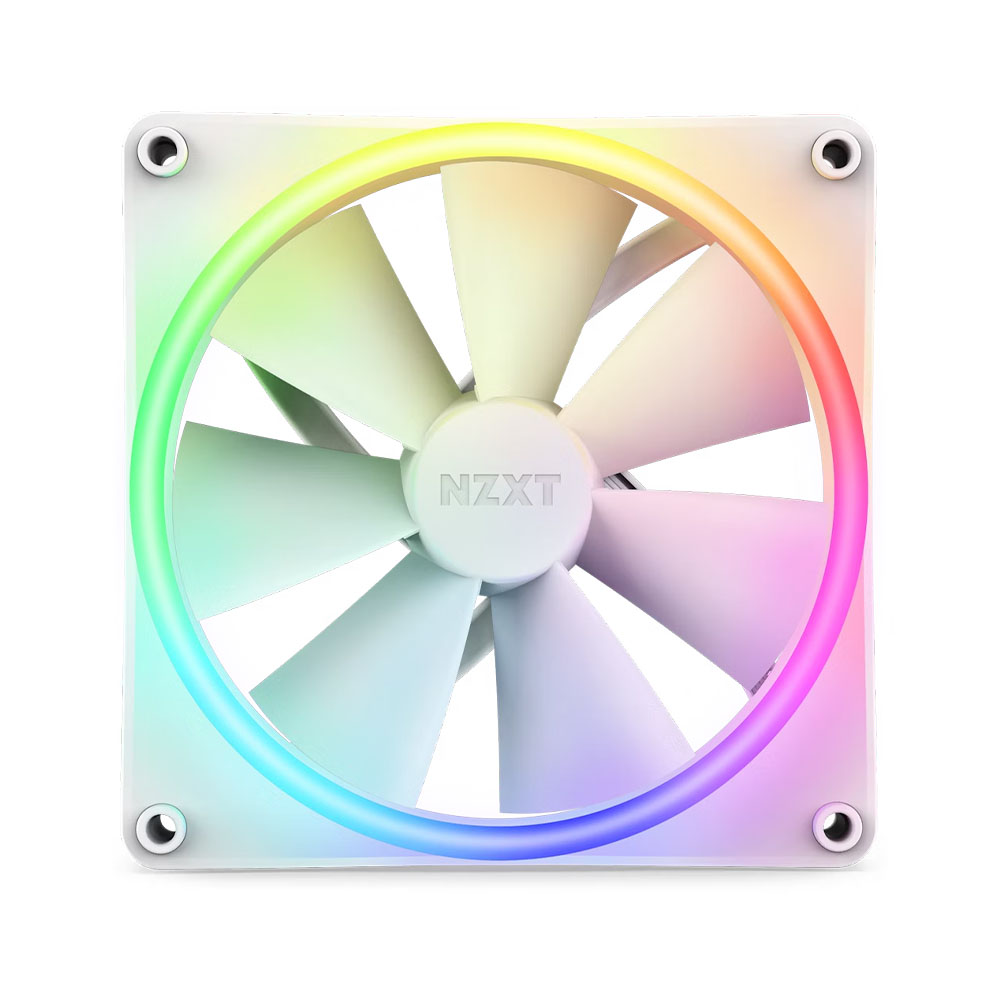 TNC Store Quạt Tản Nhiệt NZXT F140RGB Duo Single White