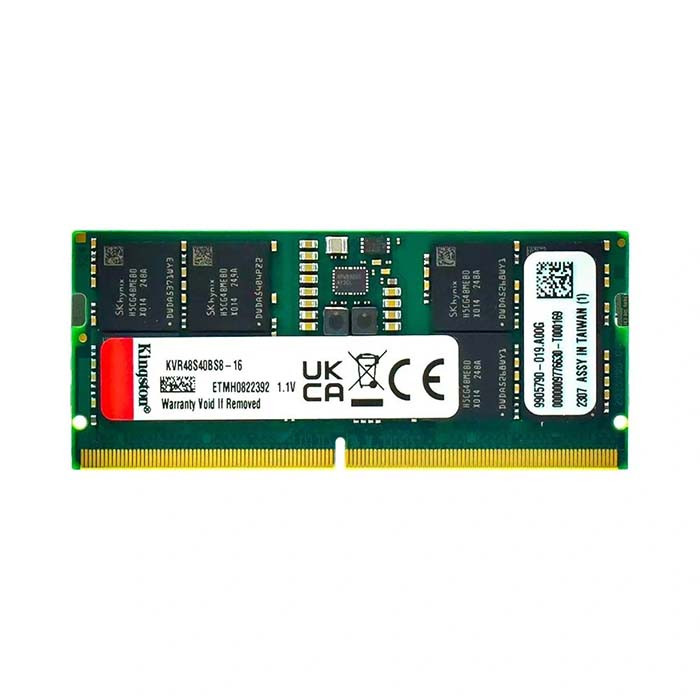 Ram Laptop Kingston 16GB DDR5 Bus 4800MHz KVR48S40BS8-16