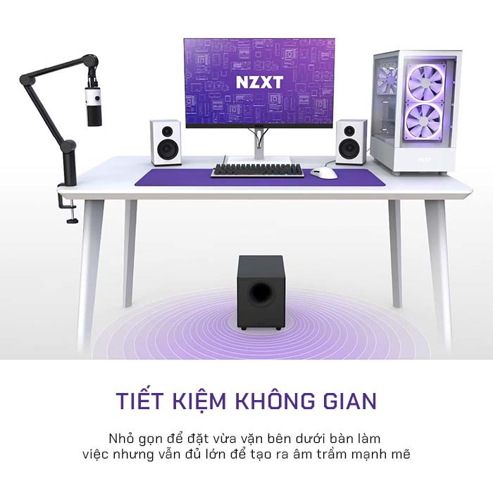 TNC Store Loa Máy Tính NZXT White AP-SPKW2-XX