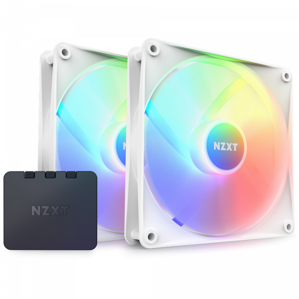 TNC Store Quạt Tản Nhiệt NZXT F140RGB Twin White RF-C14DF-W1