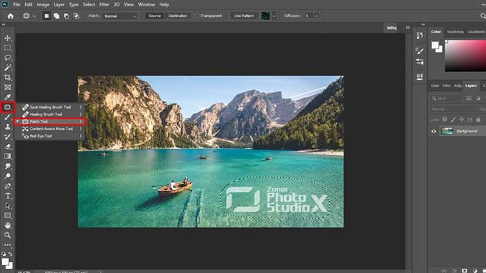 TNC Store Cách Xóa Watermark Trên Ảnh Miễn Phí Bằng Photoshop