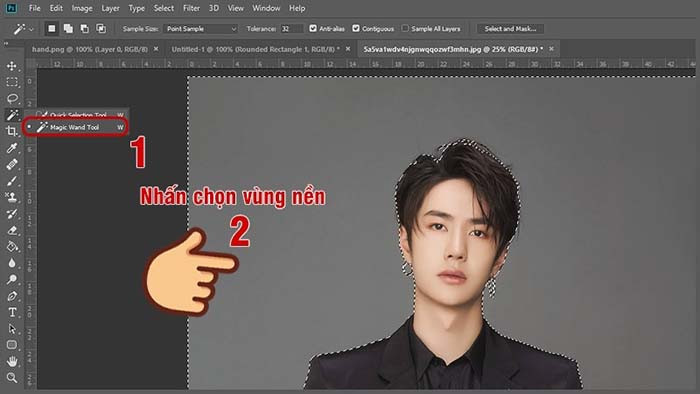 TNC Store Cách Làm Ảnh Thẻ Bằng Photoshop