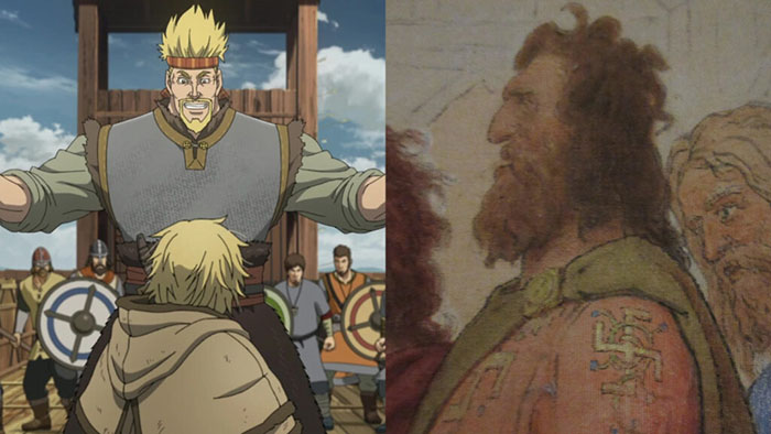 Vinland Saga Nhân vật anime lấy cảm hứng từ nhân vật có thật