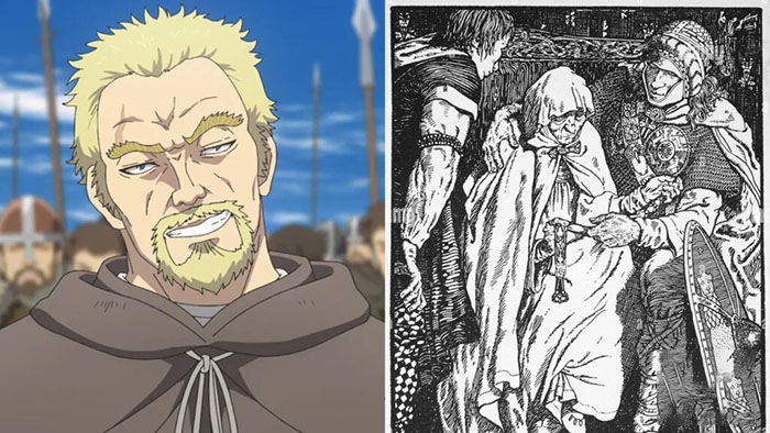 Vinland Saga Nhân vật anime lấy cảm hứng từ nhân vật có thật