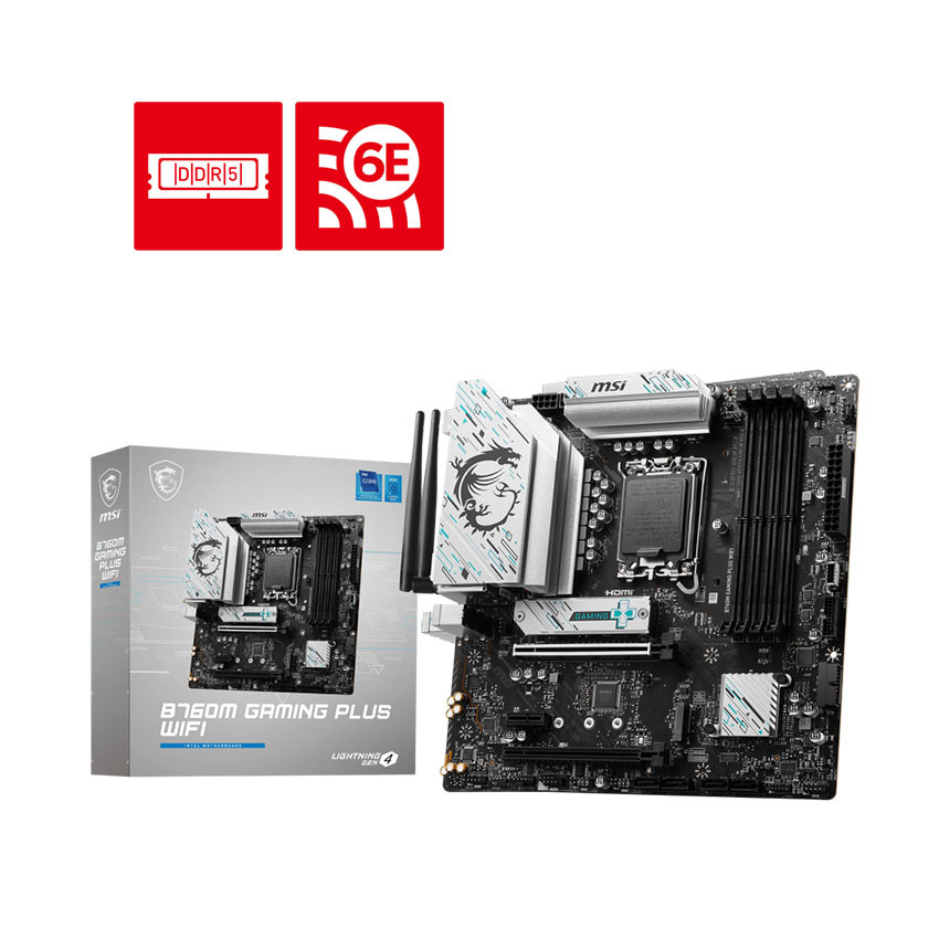 TNC Store - Bo mạch chủ MSI B760M GAMING PLUS WIFI DDR5