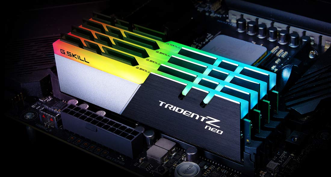 TNC Store Ram G.SKILL Trident Z Neo 64GB DDR4 F4-3200C16D-64GTZN