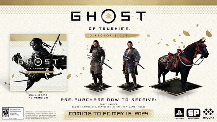 Siêu Phẩm Ghost of Tsushima Ra Mắt Trên PC