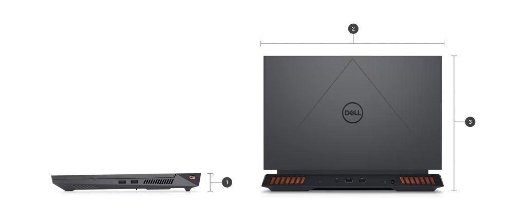 TNC Store Laptop Gaming Dell G15 5530 Core i5 13450HX RTX 3050