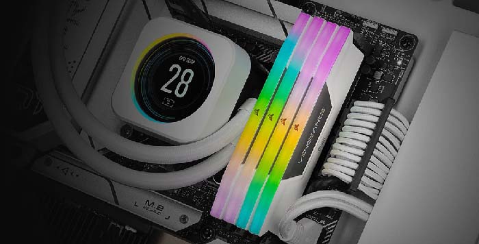 TNC Store RAM Corsair Vengeance RGB 96GB (48GBx2) DDR5 Bus 5600MHz (CMH96GX5M2B5600C40)