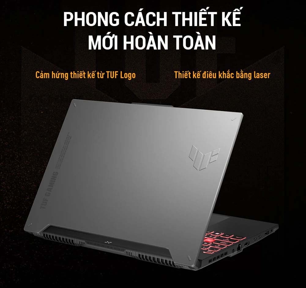 TNC Store Laptop Asus TUF Gaming A15 FA507NUR-LP101W Ryzen 7-7435HS