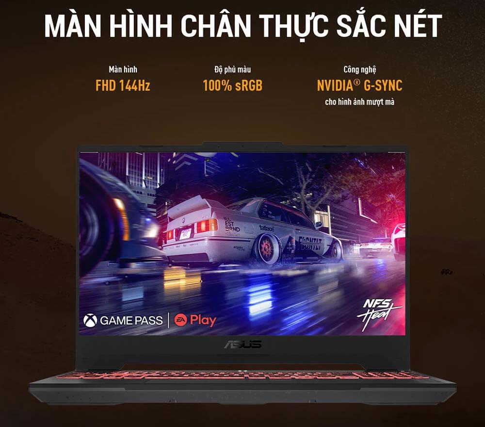 TNC Store Laptop Asus TUF Gaming A15 FA507NUR-LP101W Ryzen 7-7435HS