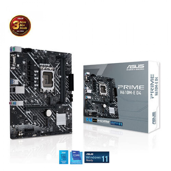 TNC Store Bo Mạch Chủ Asus PRIME H610M-E D4