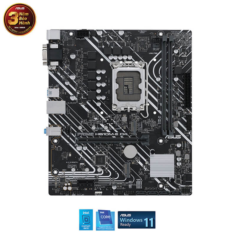 TNC Store Bo Mạch Chủ Asus PRIME H610M-E D4