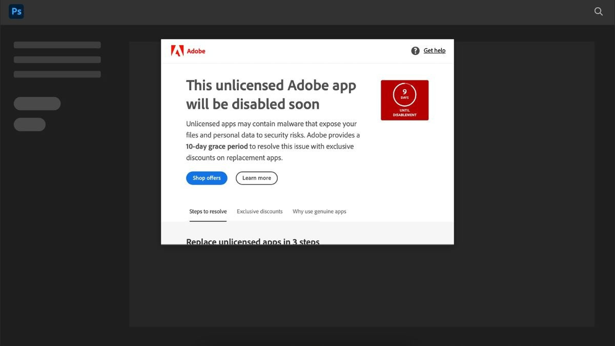TNC Store Hướng Dẫn Cách Khắc Phục Adobe Quét Bản Quyền