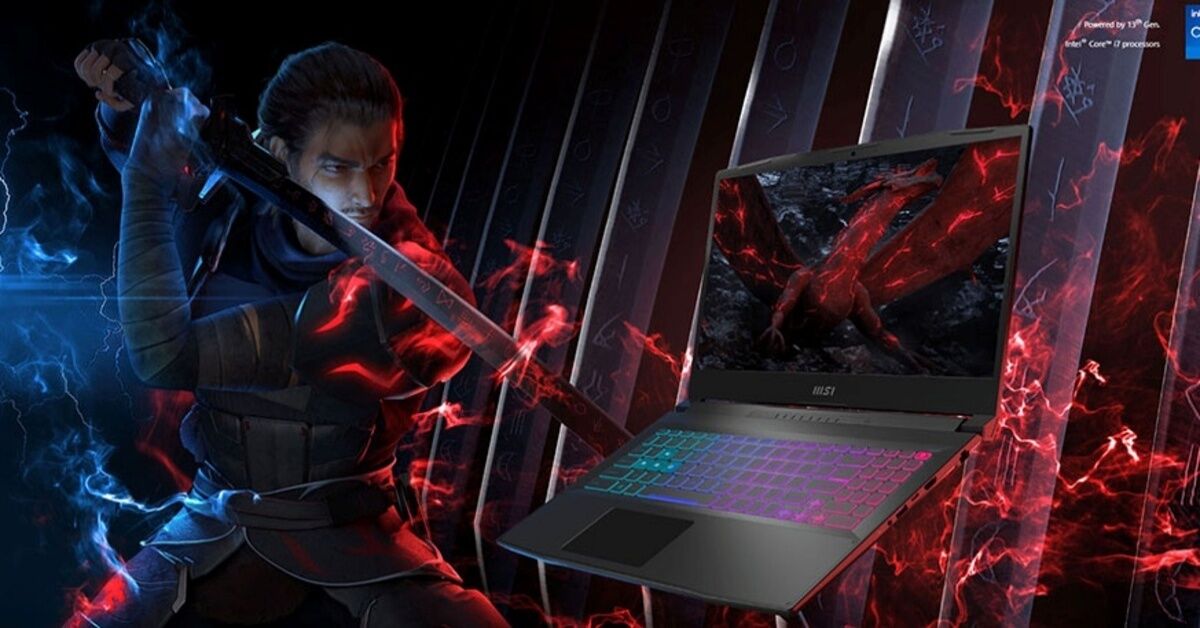 TNC Store Laptop Gaming MSI Katana 15 B13VEK-252VN Raptor Lake i7-13620H