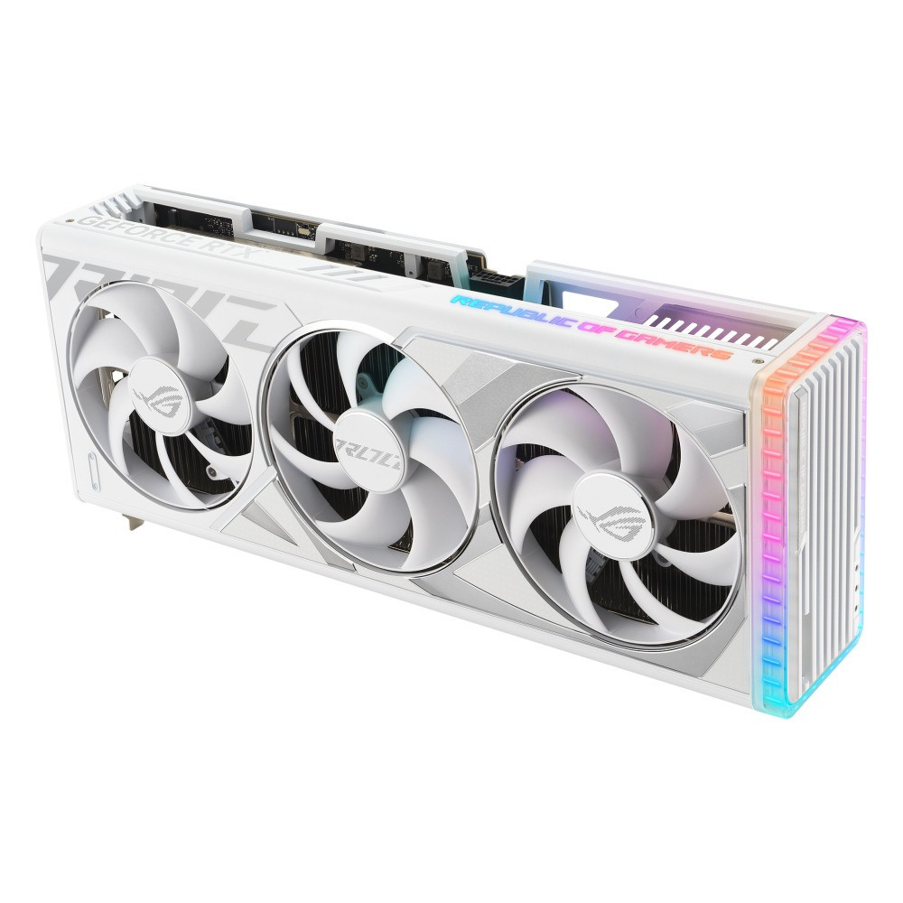 TNC Store VGA Asus ROG Strix RTX 4090 White OC Edition 24GB Gaming