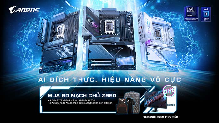 TNC Store Khuyến Mãi Gigabyte A.I Đích Thực - Hiệu Năng Vô Cực