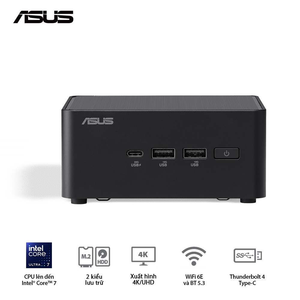 TNC Store   Mini PC Asus NUC 14 Pro Tall RNUC14RVHI300001I