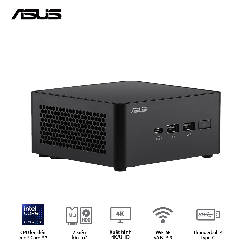 TNC Store   Mini PC Asus NUC 14 Pro Tall RNUC14RVHI300001I