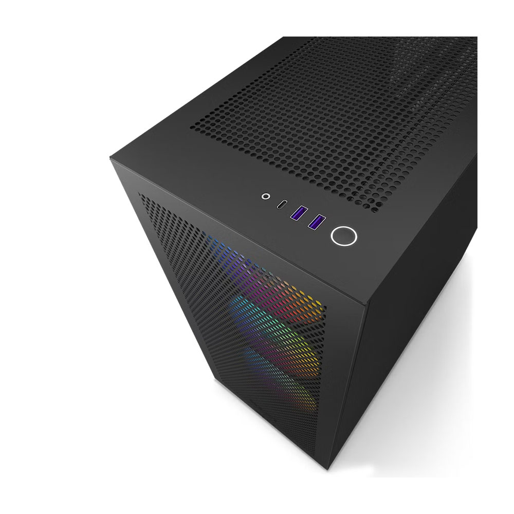 TNC Store Vỏ Case NZXT H7 Flow RGB New (2024) Black  