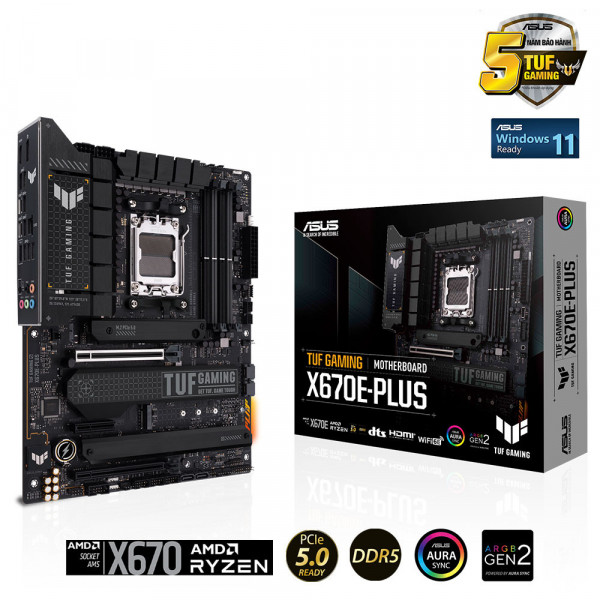 TNC Store Bo Mạch Chủ ASUS TUF GAMING X670E PLUS