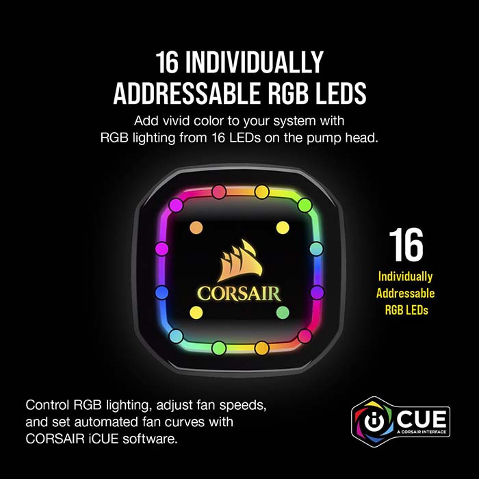 TNC Store Tản Nhiệt Nước Corsair H150i RGB PRO XT