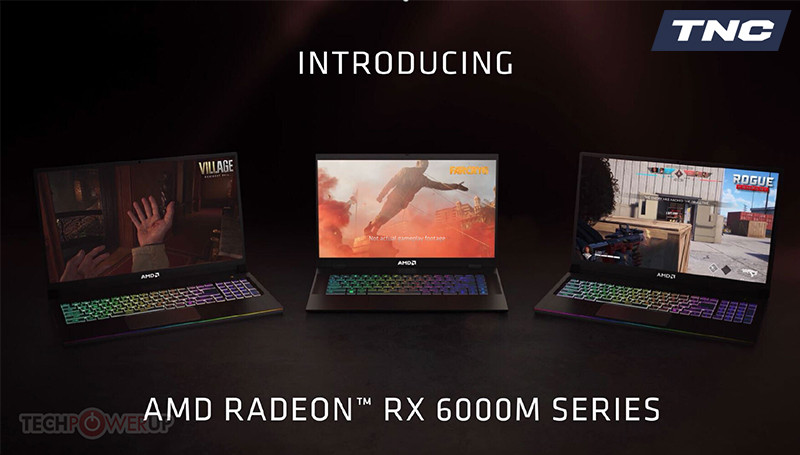 AMD RA MẮT SERIES RADEON RX 6000M DỰA TRÊN KIẾN TRÚC ĐỒ HỌA RDNA2!