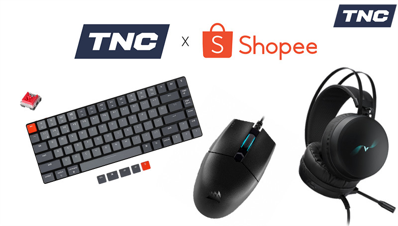 Top 3 gaming gear hot nhất trên Shopee của TNC Store