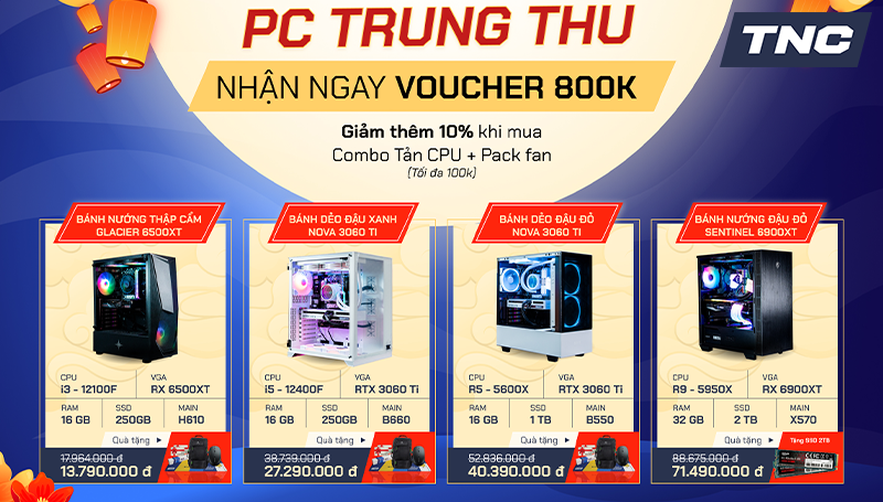 Đón tết trung thu - Mang trọn không không khí trung thu đến PC của bạn 