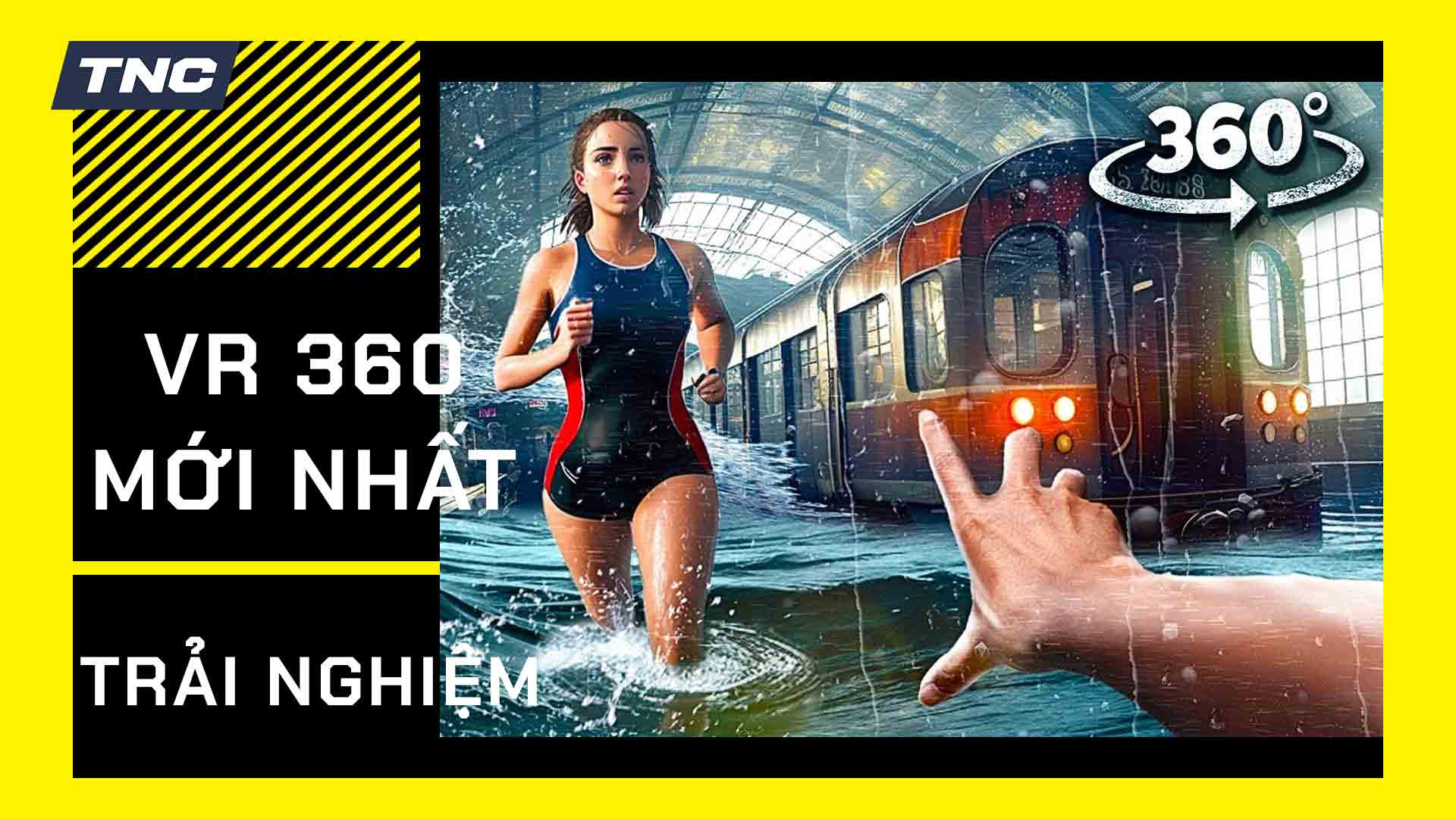 Trải nghiệm thảm họa sóng thần cùng EM GÁI với Youtube VR 360