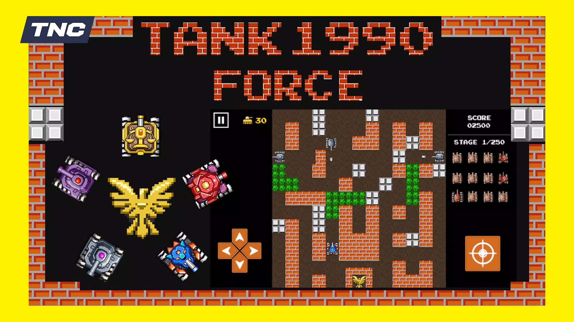 Cách tải và chơi game Tank 1990 trên máy tính pc windows