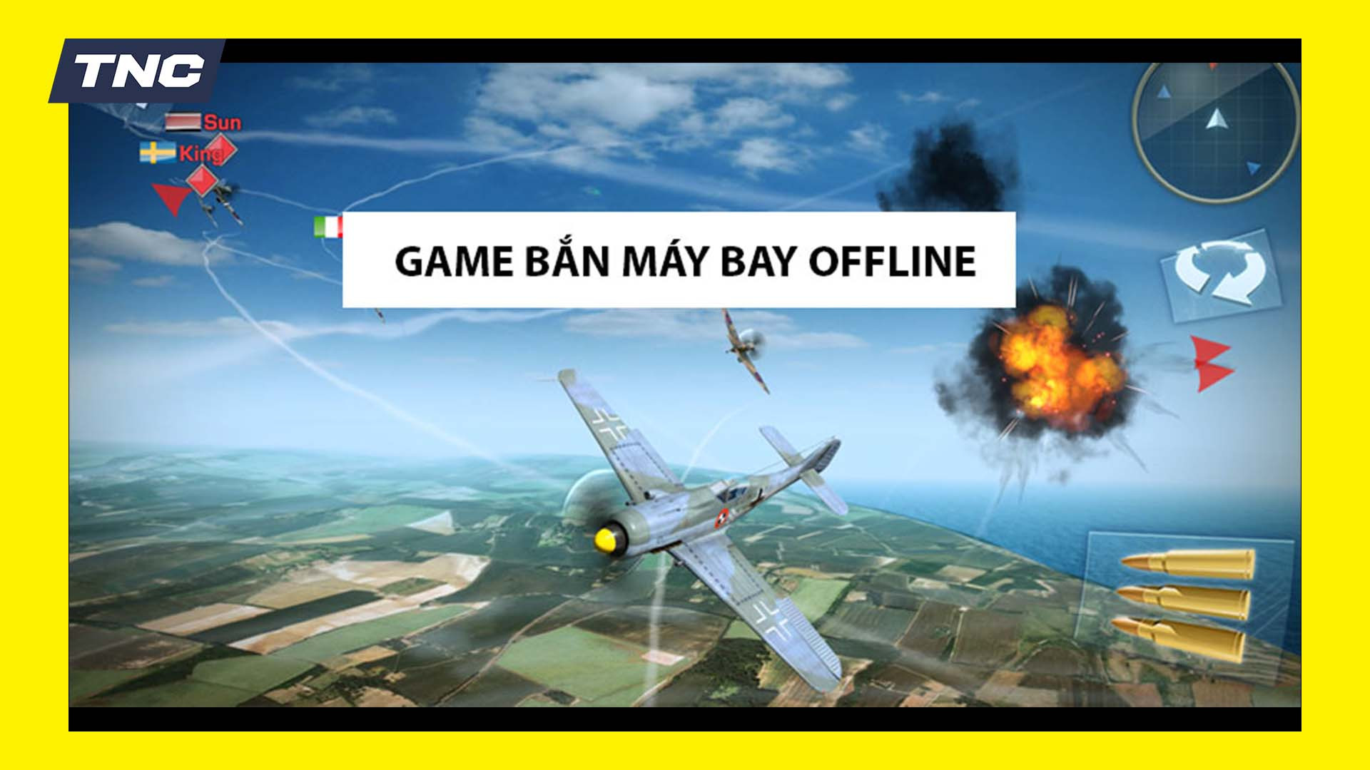 Top 10 game bắn máy bay offline hay nhất trên PC và mobile