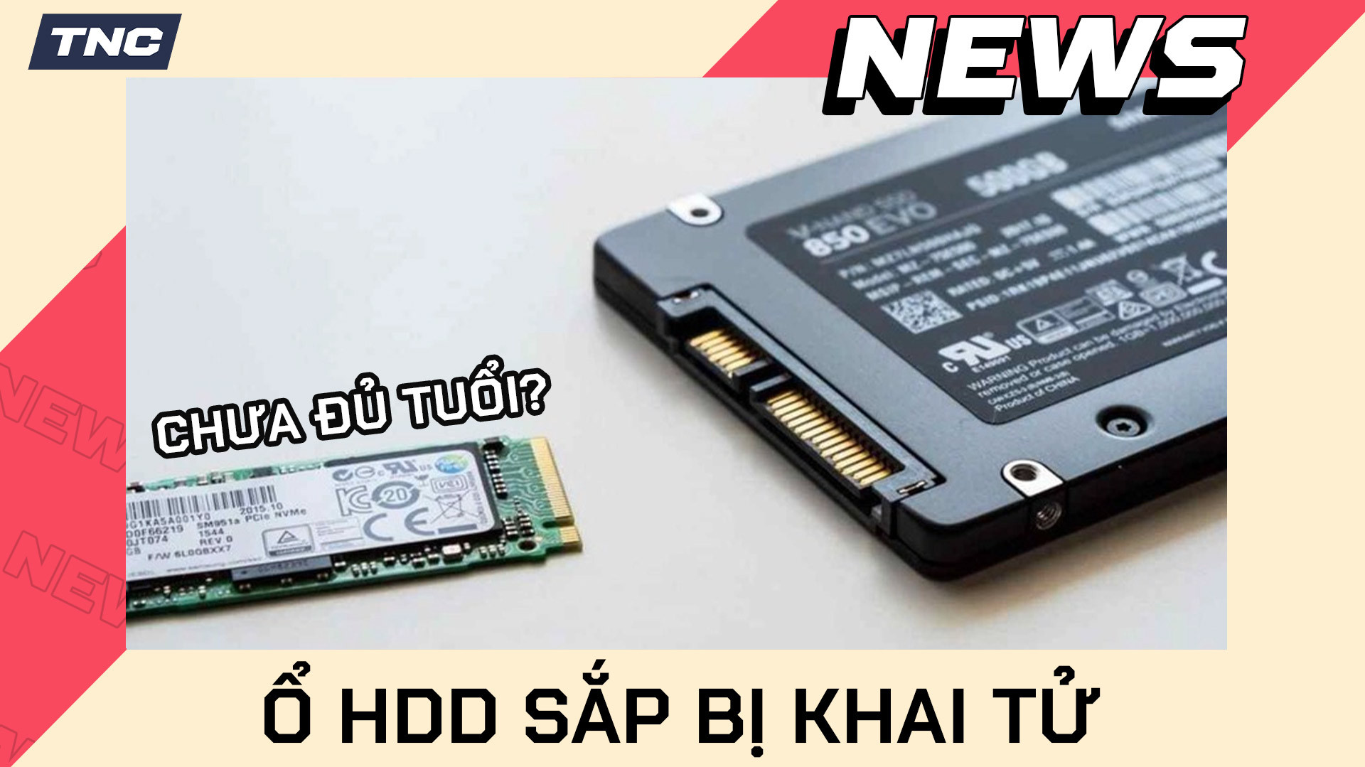 Ổ HDD bị khai tử bởi ổ SSD?